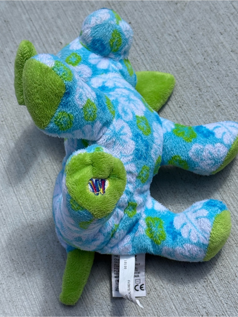 Ganz Webkinz Tropical Island Pup HM600 Plush Dog No Code - Picture 5 of 9